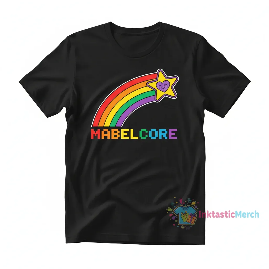 Mabel Pines Rainbow Sweater Essential T-Shirt 1 Mabel Pines Rainbow Sweater Essential T-Shirt
