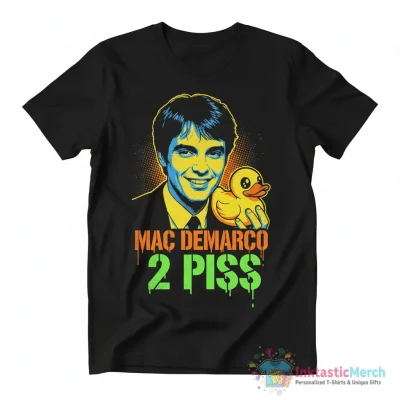 "mac demarco 2 piss" Essential T-Shirt for Sale by frazierderrick - High Quality Printed T-Shirt
