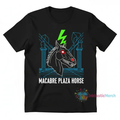 Macabre Plaza Horse shirt