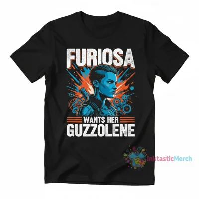 MAD MAX Inspired Furiosa wants her Guzzolene" Essential T-Shirt