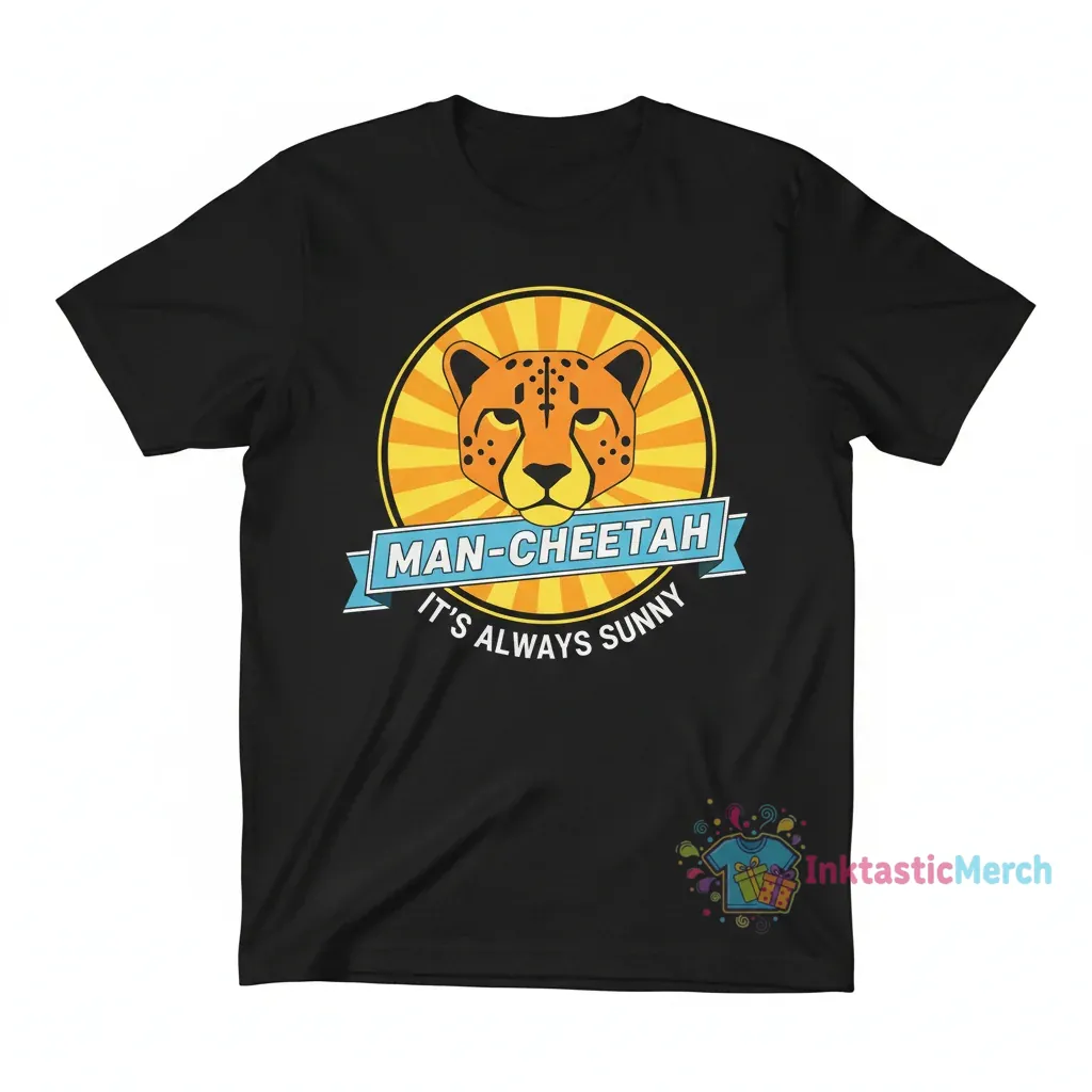 Man Cheetah - It's Always Sunny Essential T-Shirt 1 Man Cheetah - It's Always Sunny Essential T-Shirt