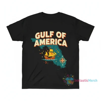 Mark Kaye Gulf of America Map shirt