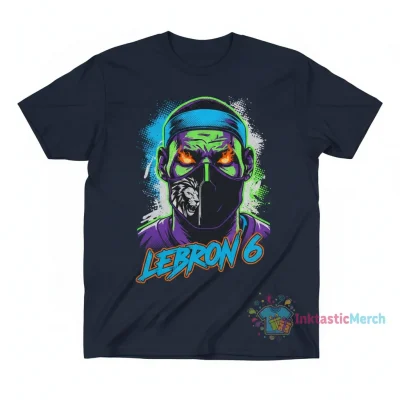 Masked Bron LeBron James 6 Signature T-Shirt