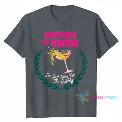 Matron Of Honor Shirt Funny Wedding Party Shirt Gift Apparel" Essential T-Shirt