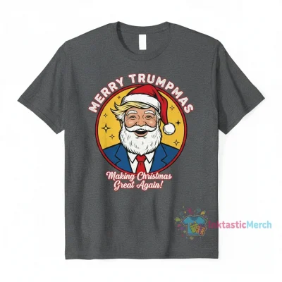 Merry Trumpmas Christmas Santa Shirt