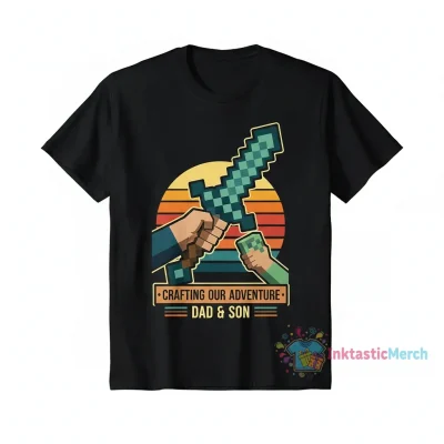 MINECRAFT DAD TO SON " Essential T-Shirt
