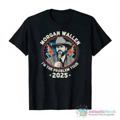 Morgan Wallen I’m the problem tour 2025 shirt - High Quality Printed T-Shirt
