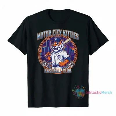 Motor City Kitties x Detroit Tigers Mascot Tee