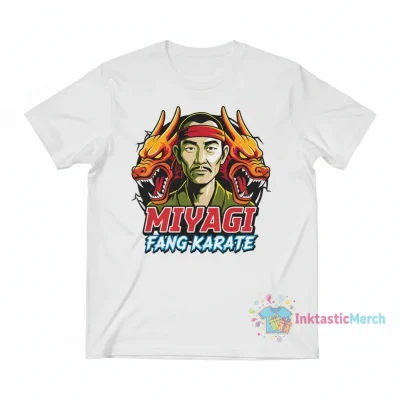 Mr. Miyagi Miyagi Fang Karate T-Shirt