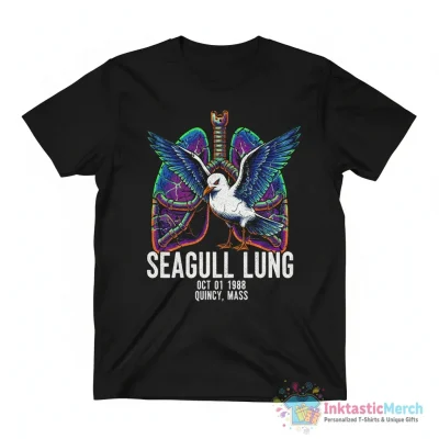 Mrballen Seagull Lung Oct 01 1988 Quincy mass shirt - High Quality Printed T-Shirt