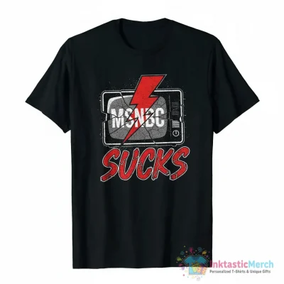 "MSNBC Sucks" Essential T-Shirt for Sale by texanteeshirts - High Quality Printed T-Shirt