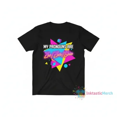 My pronouns are - zhe / zher / zhim" Essential T-Shirt