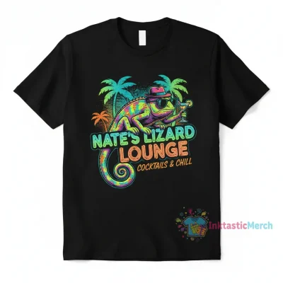 Nate's Lizard Lounge Shirt: Wearable Art & Ultimate Comfort