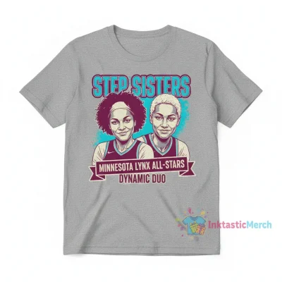 WNBA All-Stars: Hiedeman & Williams Lynx "Step Brother" Tee