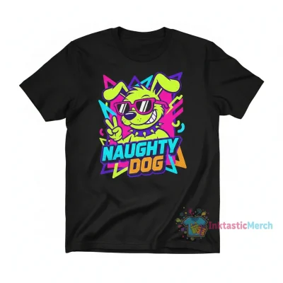 Naughty Dog Old School T-Shirt