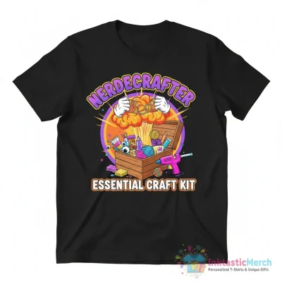 "Nerdecrafter Merch Craft Kit" Essential T-Shirt for Sale by SamibShop - High Quality Printed T-Shirt