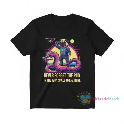 Dune 1984 Pug Space Opera Tee