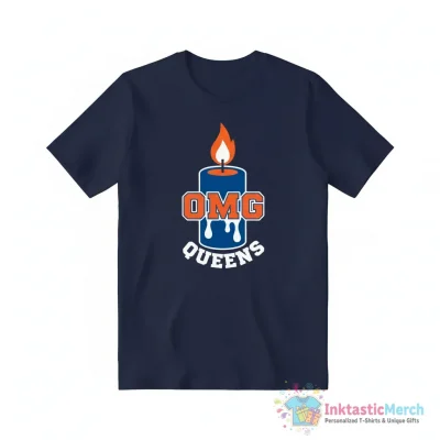New York Mets OMG candle shirt - High Quality Printed T-Shirt