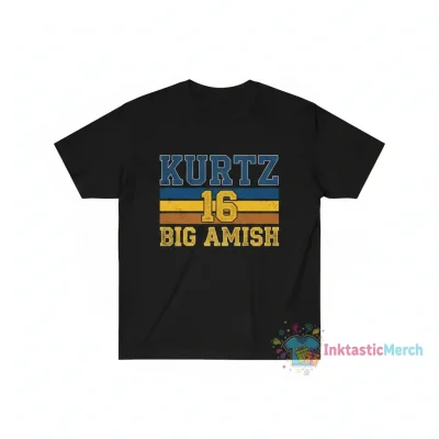 Nick Kurtz 16 'Big Amish' Name & Number T-Shirt - Superior Comfort & Durability