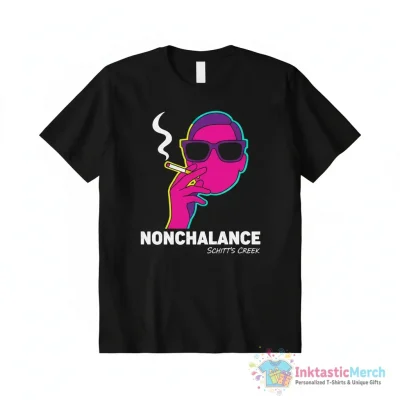"Nonchalance - schitts creek" Essential T-Shirt by sociedadsecreta - High Quality Printed T-Shirt