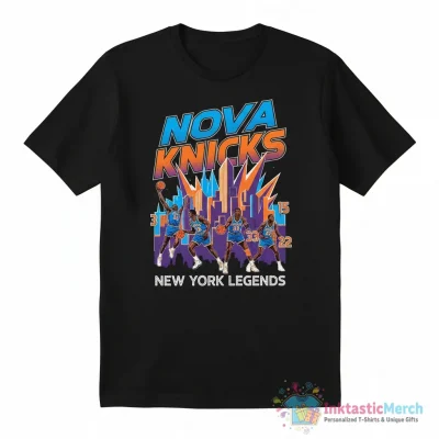 Nova Knicks New York Knicks basketball legends NBA shirt - High Quality Printed T-Shirt