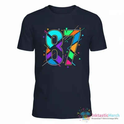 "Number 87" Essential T-Shirt for Sale by PaulSDesign - High Quality Printed T-Shirt