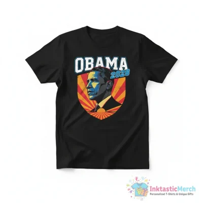 "Obama 2028" Essential T-Shirt for Sale by greentea713 - High Quality Printed T-Shirt