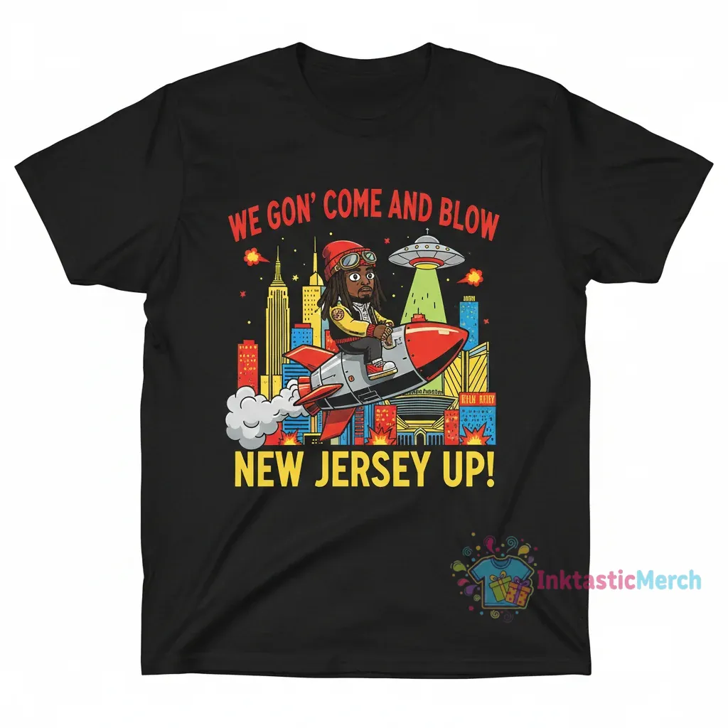 Chief Keef "We Gon' Come" Jersey Bomb Tee 1 Chief Keef "We Gon' Come" Jersey Bomb Tee