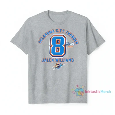 Oklahoma City Thunder Jalen Williams #8 NBA Finals Jersey T-Shirt