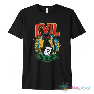 "One Piece - Nami's Shirt - Evil goodluck" Essential T-Shirt for Sale by dnt-jmp - High Quality Printed T-Shirt