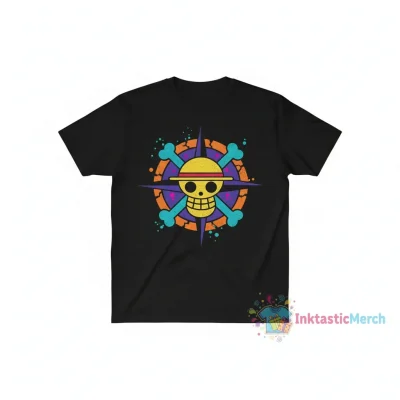 Trafalgar Law Pirate Symbol One Piece Anime Adult T-Shirt