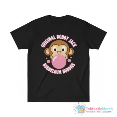 "Original Bobby Jack Bubblegum Buddies Monkey" Essential T-Shirt for Sale by alexis66red - High Quality Printed T-Shirt