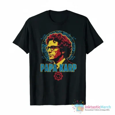"Palantir Papa Karp logo" Essential T-Shirt for Sale by PLTRfans - High Quality Printed T-Shirt