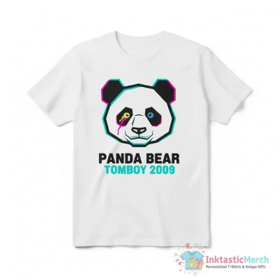 "Panda Bear Tomboy 2009" Essential T-Shirt for Sale by LisaJohnson83 - High Quality Printed T-Shirt