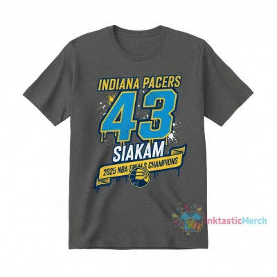 Pascal Siakam Indiana Pacers 2025 NBA Finals Fan Jersey Shirt