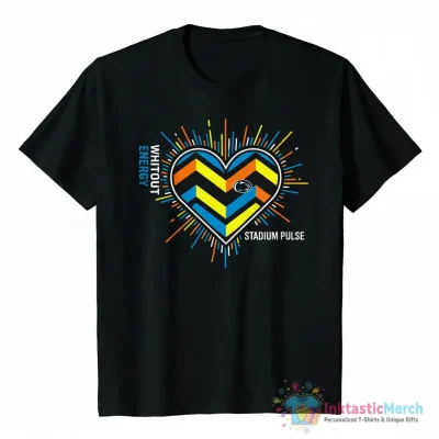 Penn State Nittany Lions Whiteout Energy stadium pulse shirt - High Quality Printed T-Shirt