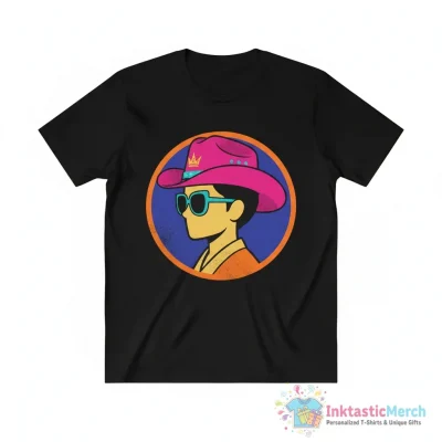"pfp wearing a pink cowboy/cowgirl hat" Essential T-Shirt for Sale by reesewolf - High Quality Printed T-Shirt