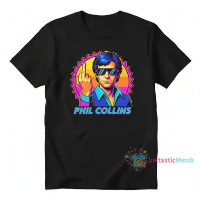 Phil Collins Middle Finger Tee
