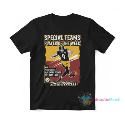 Pittsburgh Steelers Chris Boswell Special Teams Player of the Week T-Shirt