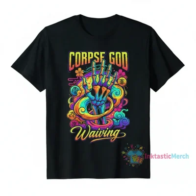 Polka Shinoyama "Corpse God" Waiving Colored Dead Mount Death Play Inspired" Essential T-Shirt