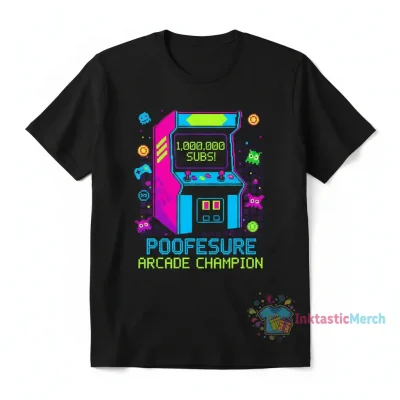 Poofesure Merch 1 Million Subs shirt
