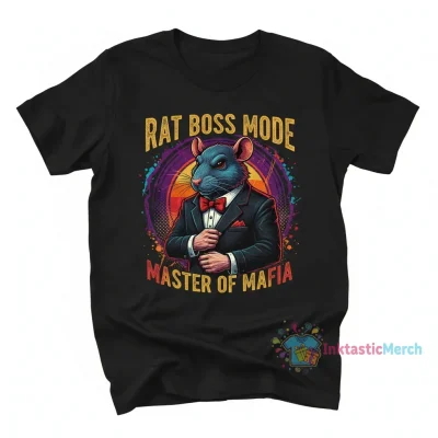 Rat Boss Mode: The Dapper Rat in a Tuxedo" Essential T-Shirt