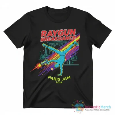 Raygun Breakdancing Meme Paris performance shirt - High Quality Printed T-Shirt