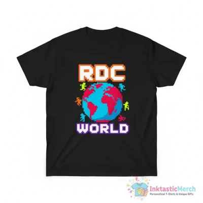 "Rdcworld1 Merch Rdc World Logo" Essential T-Shirt for Sale by Laurie-Londono - High Quality Printed T-Shirt