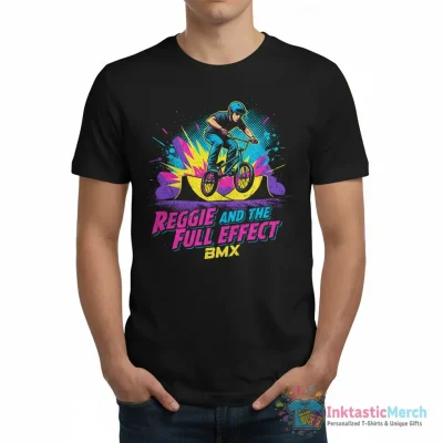 "Reggie and the Full Effect: BMX" Essential T-Shirt for Sale by yourscene - High Quality Printed T-Shirt