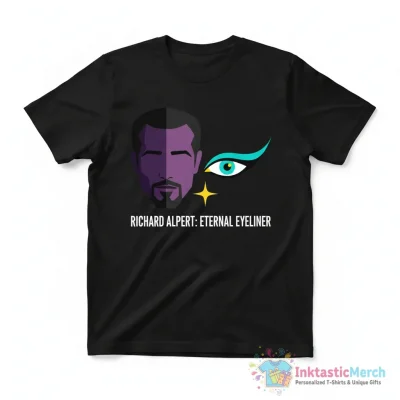 Richard Alpert and his Eyeliner Essential T-Shirt