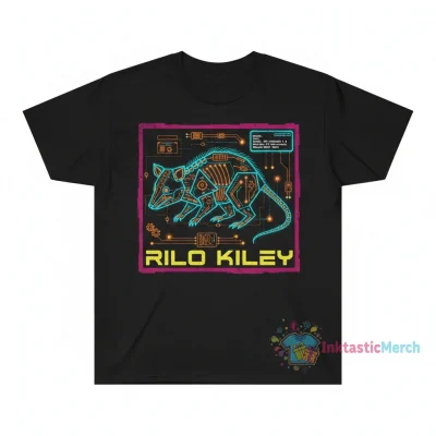 Rilo Kiley Schematic Possum T-Shirt - Durable, Comfortable, Vibrant
