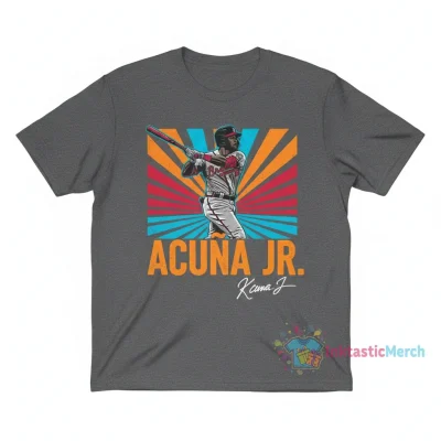 Ronald Acuna Jr. Signature Baseball Tee | Atlanta Braves
