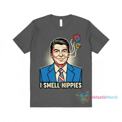 Ronald Reagan I Smell Hippies T-Shirt
