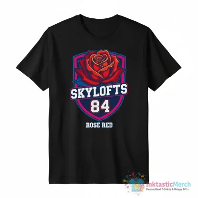"Rose Red" Essential T-Shirt for Sale by skylofts - High Quality Printed T-Shirt